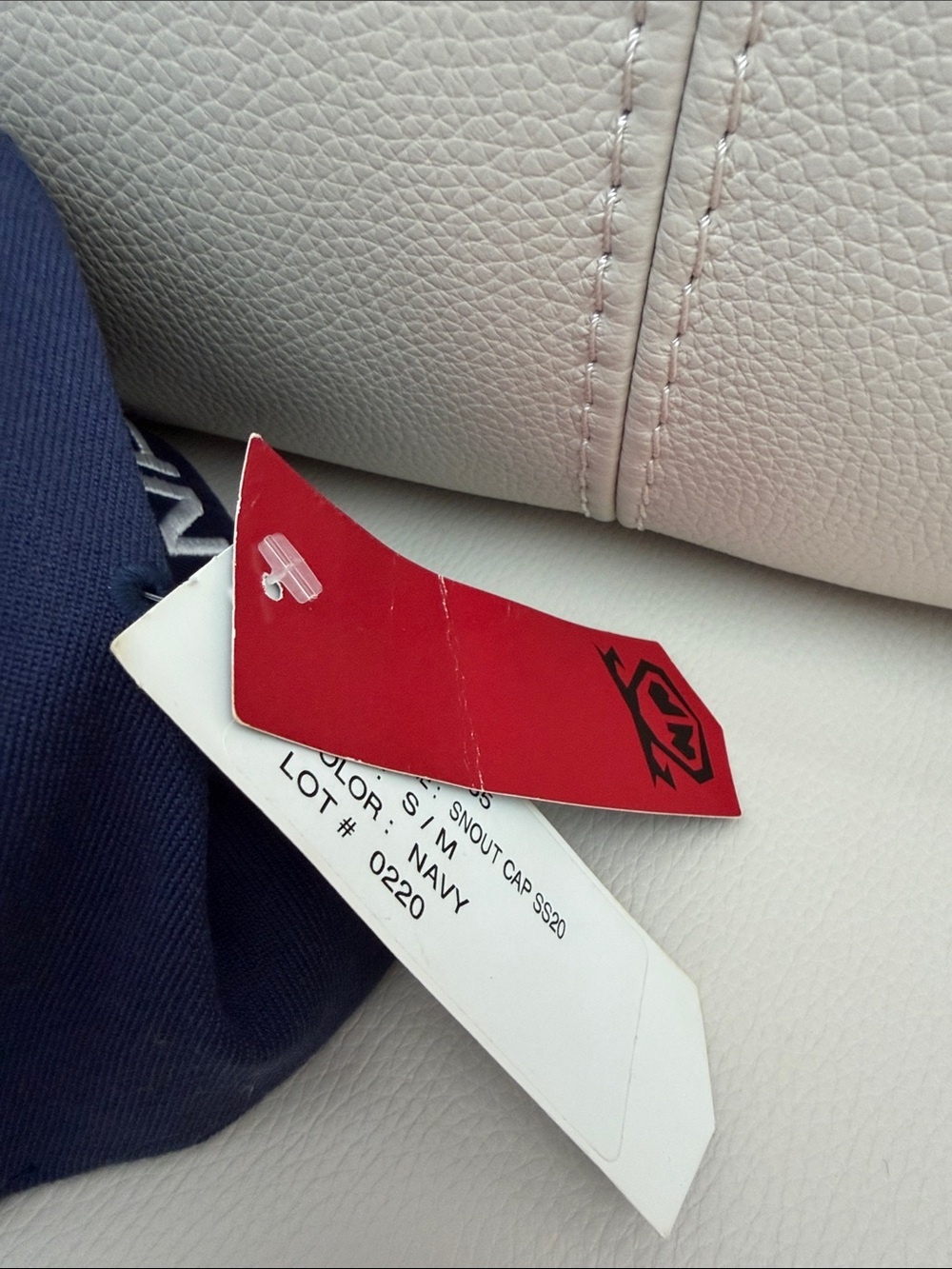 Nasty Pig Navy Blue and White Logo Cap - Picture 6 of 6